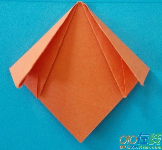 简单的折纸花步骤图解