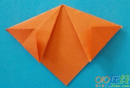 简单的折纸花步骤图解