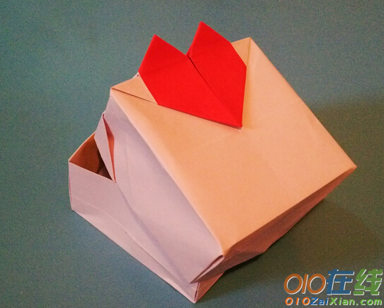 手工折纸盒子图片