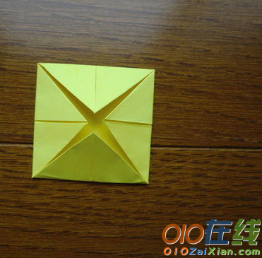 手工折纸正方形盒子