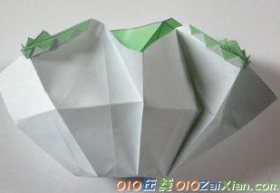 四叶草盒子折纸图解教程