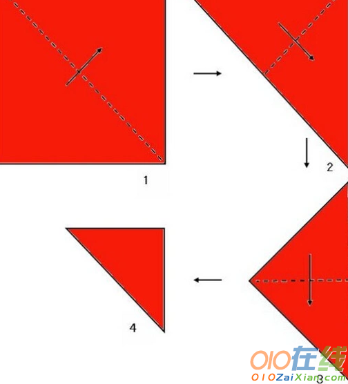 剪纸福字蝶恋花图案步骤