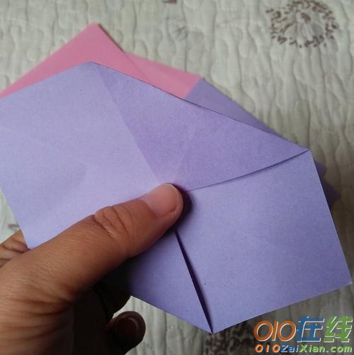 七夕盒子折纸教程图解