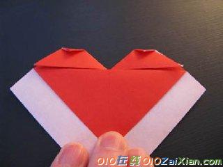 心形折纸教程