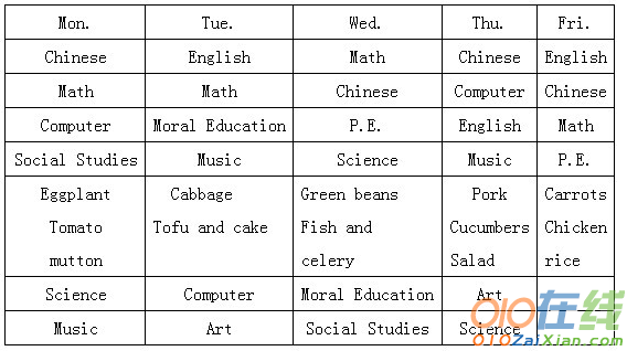 五年级下学期英语期中测试题