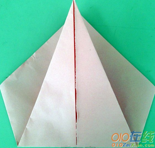 兔子纸船的折法图解
