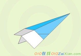 手工折纸飞机教程