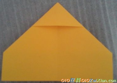 正方形折纸心形步骤图