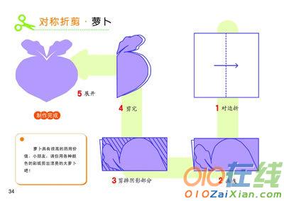 最简单的剪纸剪法图解