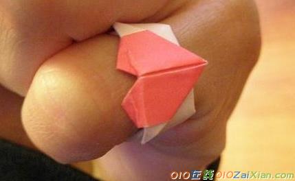 折纸戒指步骤图解心形