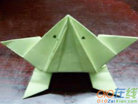 双面跳蛙折纸教程图解