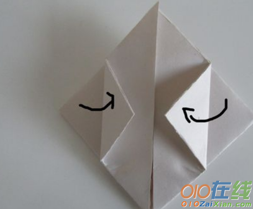 纸葫芦的折法图解