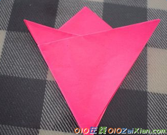 小花折纸步骤图解法