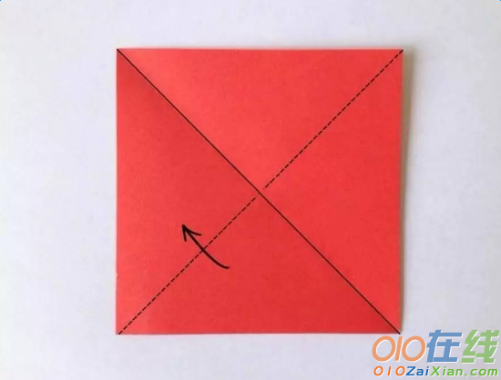 康乃馨手工折纸步骤图解