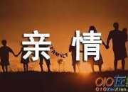 有關親情的初中優秀作文