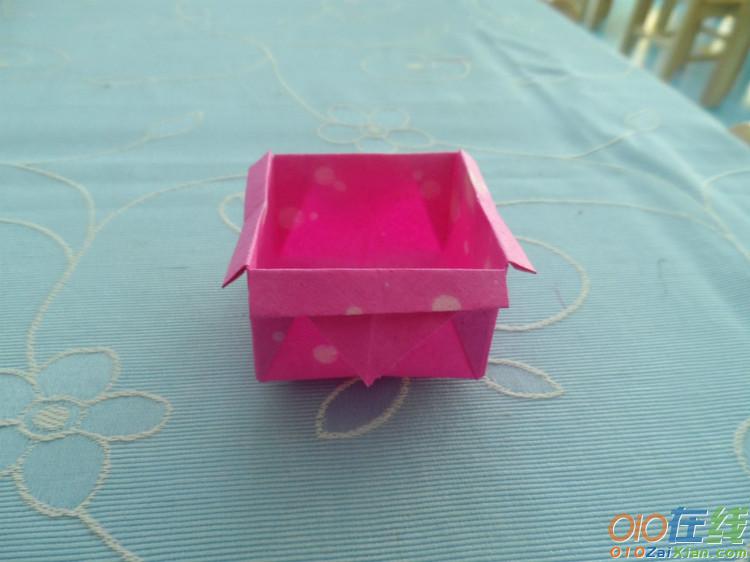 简单的纸盒折纸图解教程
