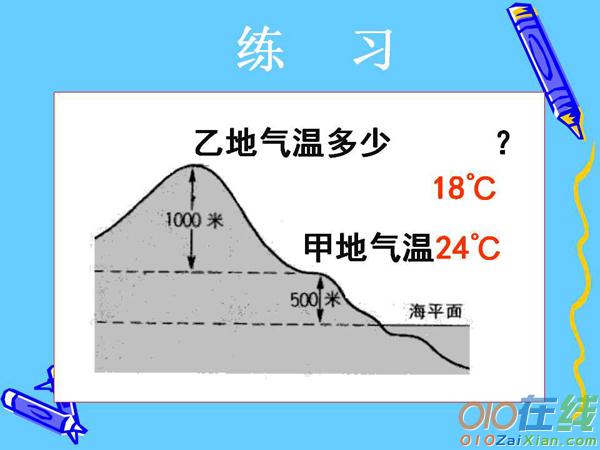 地理《气温的变化与分布》课件