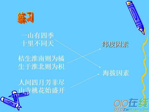 地理《气温的变化与分布》课件