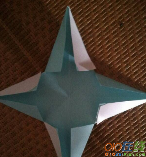 简单的星星折纸方法
