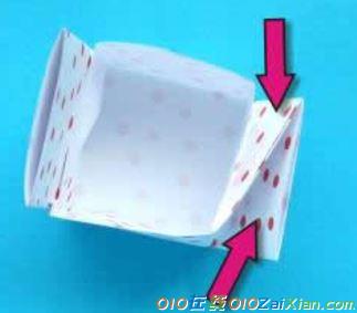 礼物盒子折纸图解