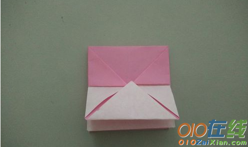爱心小盒子的简单折法