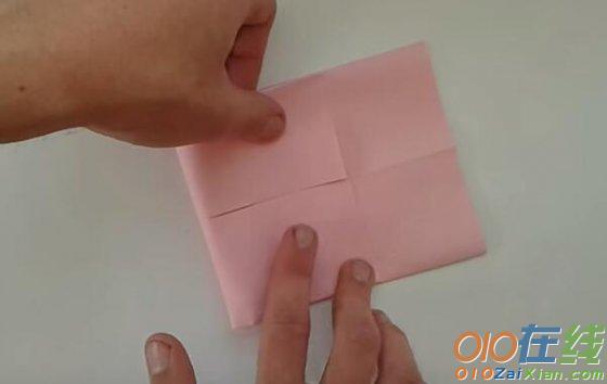 手工折纸糖果盒子图解