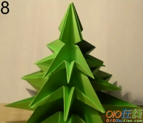 立体树的折纸图解法