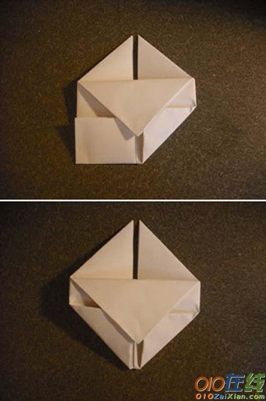 手工心形折纸方法