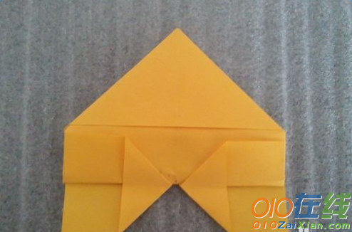 心形书角折纸方法