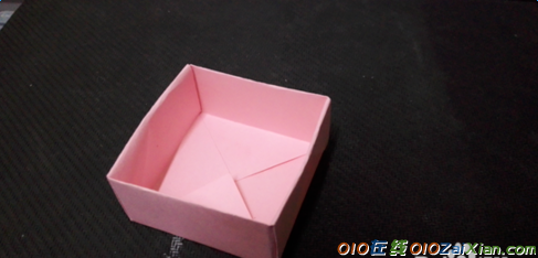 怎么用折纸折小盒子