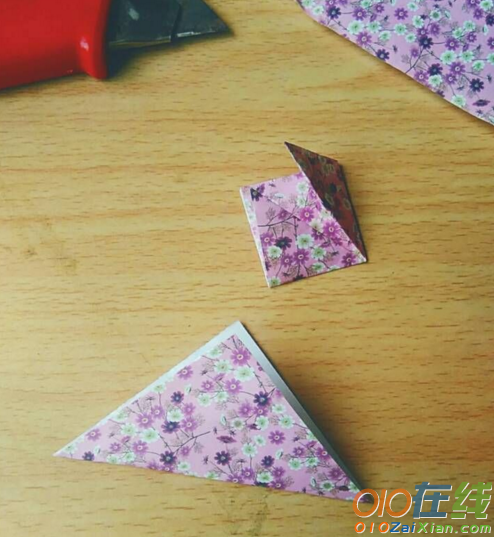 樱花折纸图解