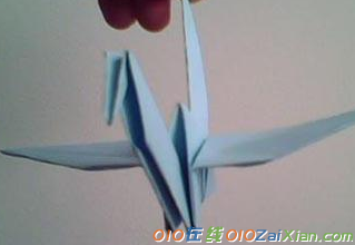 千纸鹤的折法图解步骤教程