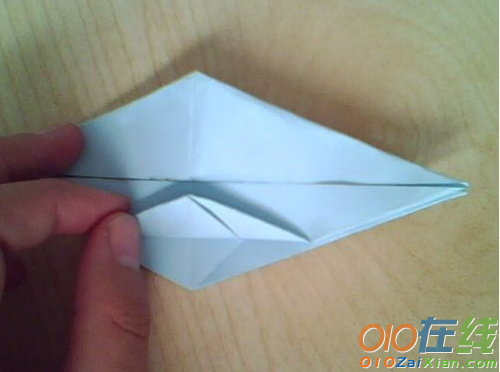 千纸鹤的折法图解步骤
