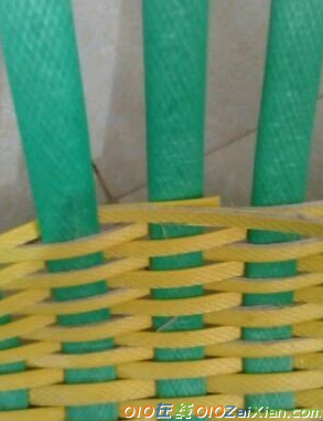 简单竹篮编织步骤图