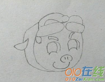 猪猪侠卡通图片简笔画画法