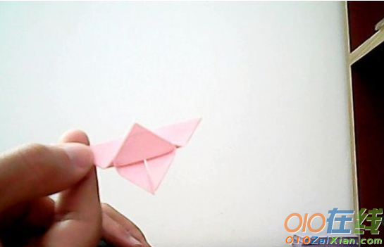 简单折纸蝴蝶的步骤图解