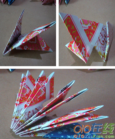折纸花瓶图解步骤