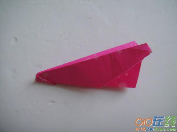 儿童折纸手工纸飞机的做法图解步骤