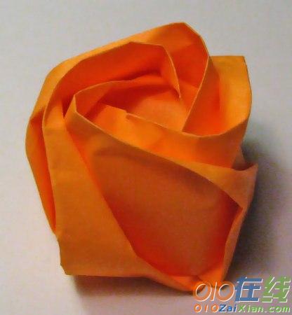 手工折纸花朵图