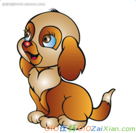 可爱小狗图片卡通
