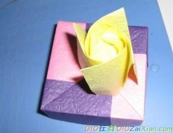 折纸玫瑰教程图解