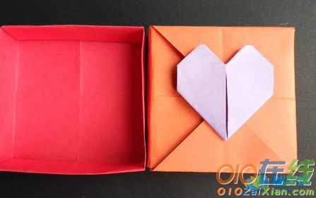 礼物盒的折法图解
