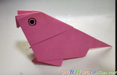 简单的小鸟折纸教程