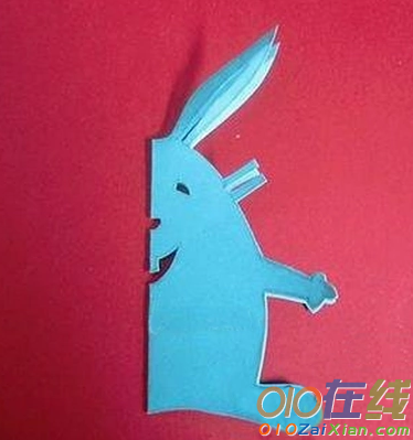 兔子的剪纸方法