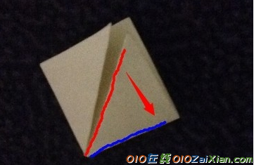 简易折纸花步骤图解