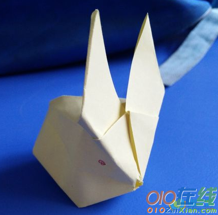 折纸立体兔子图解步骤