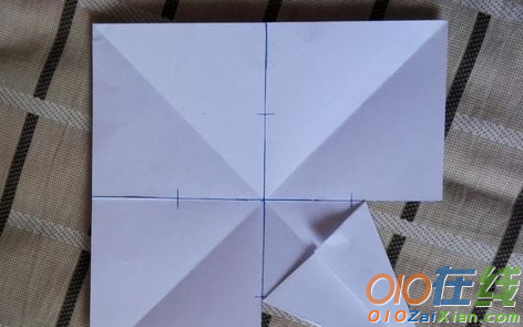 千纸鹤简单的折法图解