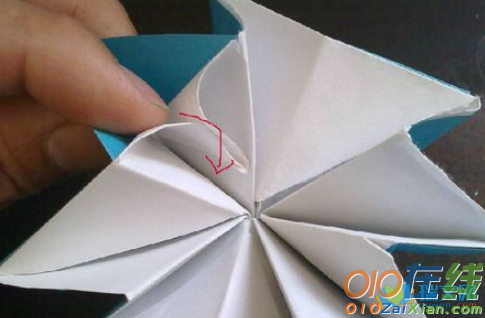 康乃馨的折纸方法
