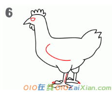 小鸡的图片卡通简笔画