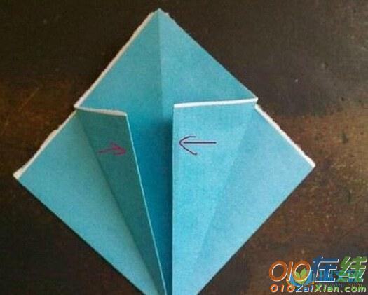 康乃馨的折纸教程